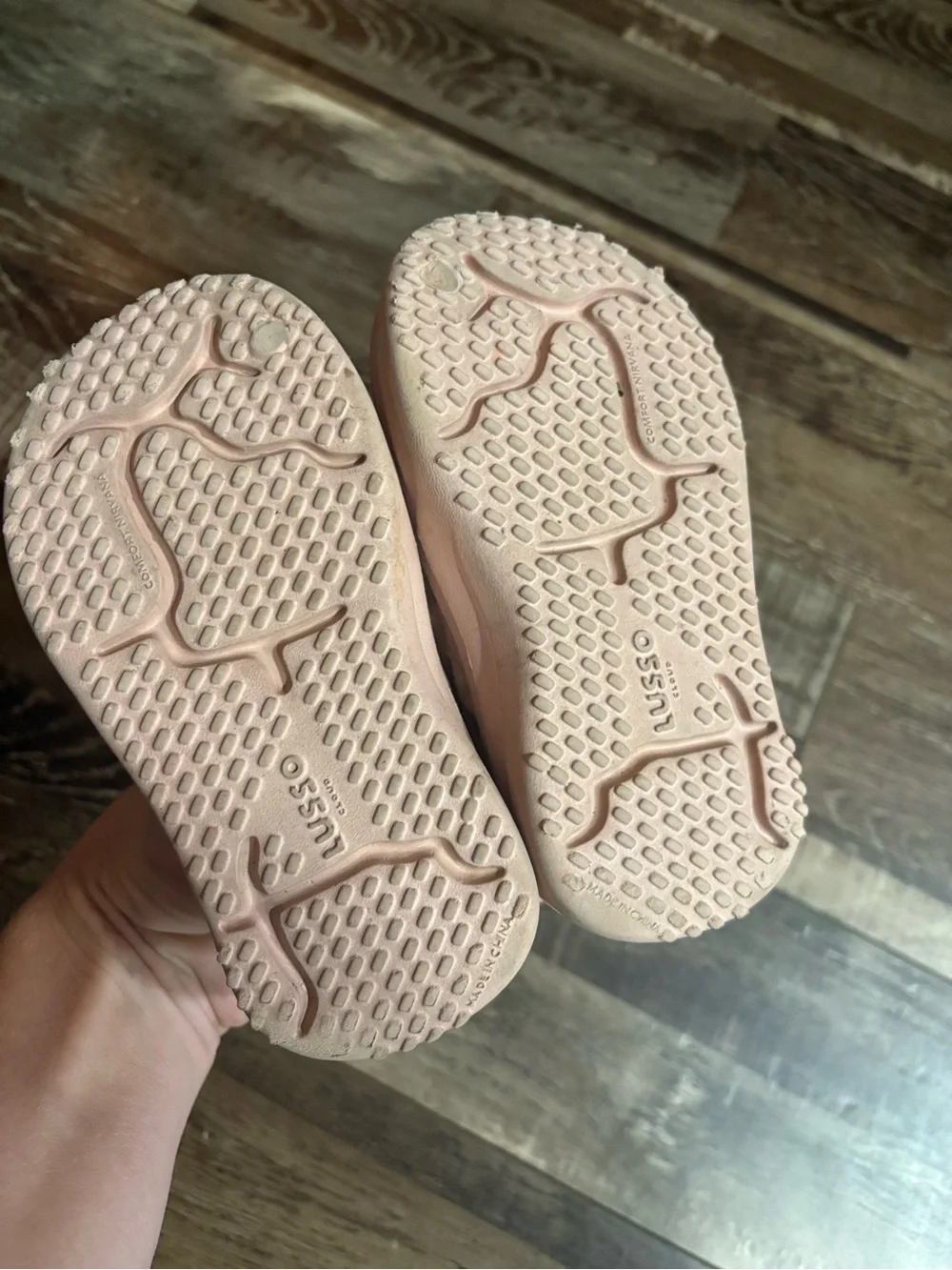 Toddler Girls Lusso Clouds in Light Pink